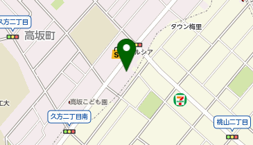 ホワイト急便 桃山店の地図画像