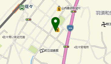 ホワイト急便 佐々ショッピング店の地図画像