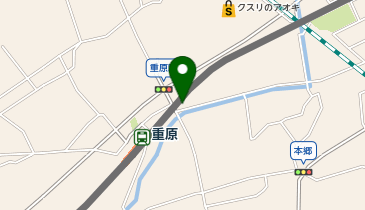 ホワイト急便 重原駅前店の地図画像