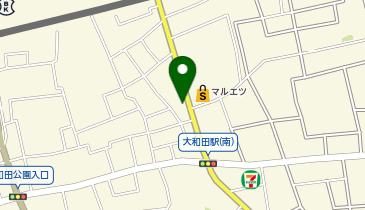 ホワイト急便 大和田1丁目店の地図画像