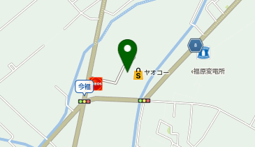 ホワイト急便 ヤオコー今福店店の地図画像