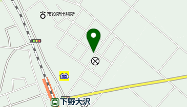 ホワイト急便 下野大沢駅前FC店の地図画像