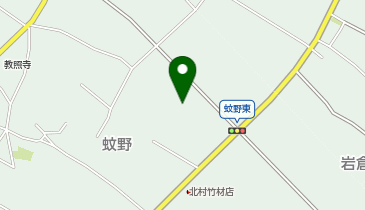 ホワイト急便 蚊野店の地図画像