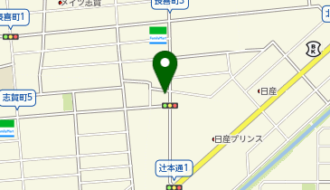 ホワイト急便 辻本通店の地図画像
