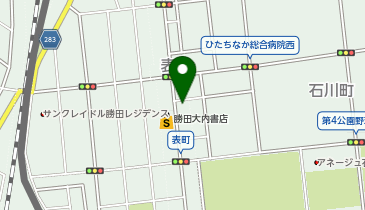 ホワイト急便 表町店の地図画像