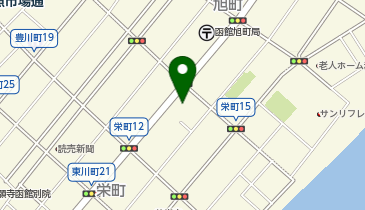 ホワイト急便 栄店の地図画像