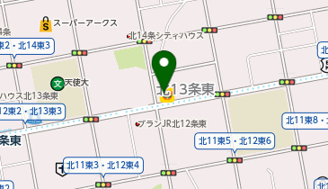 ホワイト急便 アリス店の地図画像