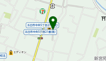 ホワイト急便 ゆめモール五日市店の地図画像