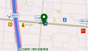 ホワイト急便 大治南店の地図画像