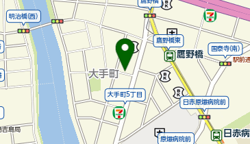 ホワイト急便 タカノ橋店の地図画像