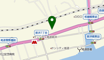 ホワイト急便 エブリイ尾道新浜店の地図画像