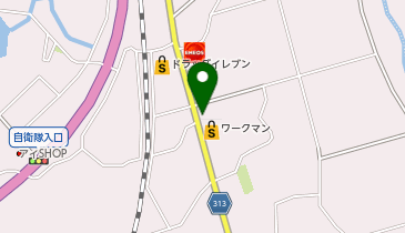 ホワイト急便 隈之城店の地図画像