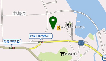 ホワイト急便 西唐津キャロット店の地図画像