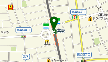 ホワイト急便 ピオニウォーク東松山店の地図画像