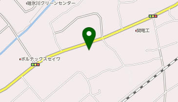 ホワイト急便 安中工場店の地図画像