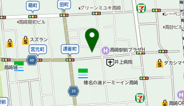ホワイト急便 大手前連雀町店の地図画像