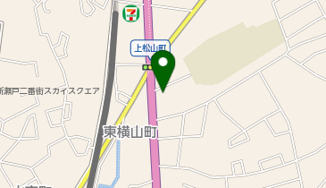 ホワイト急便東松山店の地図画像