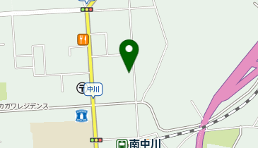 ホワイト急便 中川店の地図画像