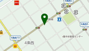 ホワイト急便 岩見沢本店の地図画像