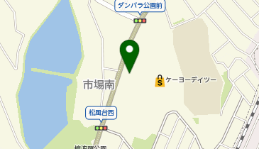 ホワイト急便 松風台店の地図画像