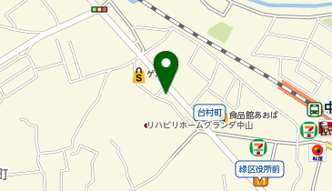 ホワイト急便 台村店の地図画像