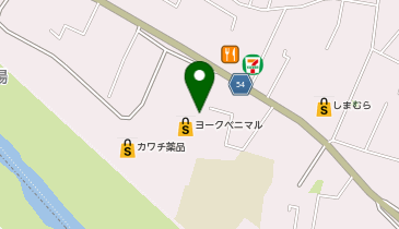 ホワイト急便 ヨークベニマル若林店の地図画像