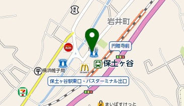 ホワイト急便 保土ケ谷駅東口店の地図画像