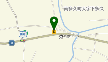 ホワイト急便 南多久店の地図画像