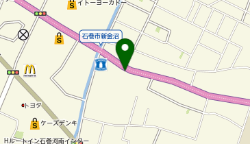 ホワイト急便 石巻新丸井戸店の地図画像