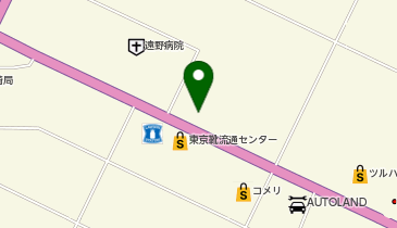 ホワイト急便 遠野バイパス店の地図画像