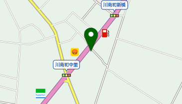 ホワイト急便 川南消防署前店の地図画像