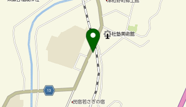 ホワイト急便 津和野森店の地図画像