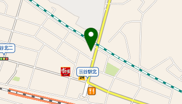 ホワイト急便 三谷駅北店の地図画像