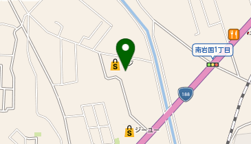 ホワイト急便 フジ南岩国店の地図画像