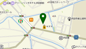 ホワイト急便キヌヤ プリル店の地図画像