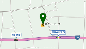 ホワイト急便 JA吉井店の地図画像