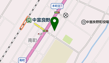 ホワイト急便 中富良野南町店の地図画像