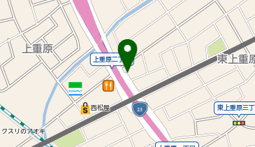 ホワイト急便 重原店の地図画像