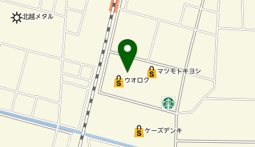 ホワイト急便 ウオロク東新保店の地図画像