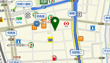 ホワイト急便 柳橋店の地図画像