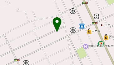 ホワイト急便 田中前1丁目店の地図画像