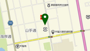 ホワイト急便 天塩やまもと店の地図画像