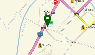 ホワイト急便 小国町店の地図画像