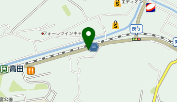 ホワイト急便 パールドライ長与工場前店の地図画像