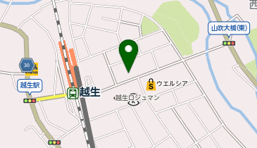 ホワイト急便 越生店の地図画像