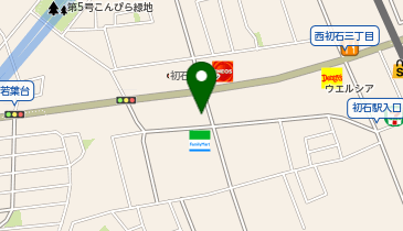 ホワイト急便 西初石店の地図画像