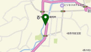 ホワイト急便 戸石川店の地図画像