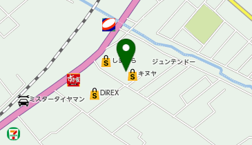 ホワイト急便 青山店の地図画像