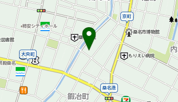 ホワイト急便吉津屋店の地図画像