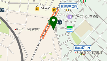 ホワイト急便 上池袋店の地図画像